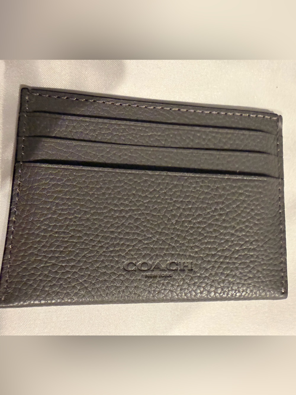 Coach Essential Card Case - Grey - Picture 2 of 2